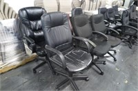 Qty (6) Misc. Executive Office Chairs