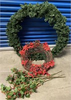 CHRISTMAS LOT 42 INCH WREATH OTHERS
