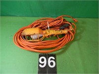 Orange Extension Cord/Drop Light