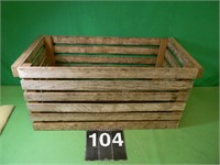 Wooden Crate 26" L X 12 1/2" W X 12' T