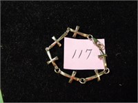 9.25 Silver Bracelet Cross