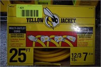 Yellow Jacket Multi Outlet Cord