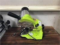 Electric chainsaw sharpener