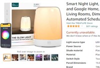 Smart Night Light, Treatlife Bedside Lamp