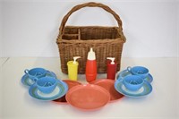 PICNIC SET WITH BASKET