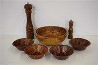 MID CENTURY WOODEN WARE