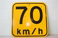 Metal Road Sign 24 x 24