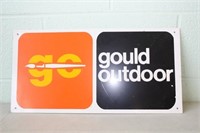 Gould Outdoor Sign 20 x 10