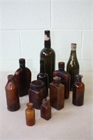 Selection Of Brown Bottles