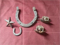 Horseshoes, Bottle Openers, star