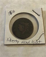 1816 Liberty Large Cent