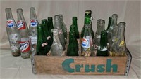 Crush Crate with Soda Bottles