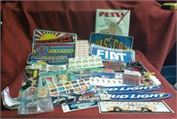 Vintage Stickers, stamps