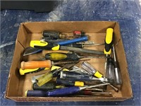 Chisels, screwdrivers, etc