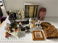 Lot of vintage figures & items