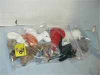 BEANIE BABY GROUP WITH DRAGON