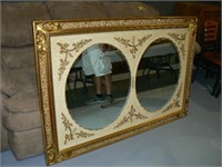 40" X 60" MIRROR (SMALL AREA OF DAMAGE ON FRAME)