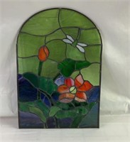 16 x 11 stained glass panel