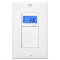 Enerlites 7 Days Digital in-Wall Programmable