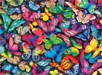 Buffalo Games - Vivid Collection - Butterflies -