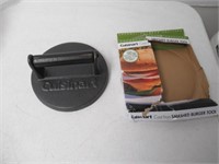 "As Is" Cuisinart CISB-111 Smashed Burger Press,