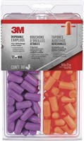 3M Safety 92059 Non-Corded Disposable Earplugs, 80