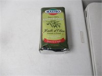 "As Is" Mastro Extra Virgin Olive Oil, 3 Liter