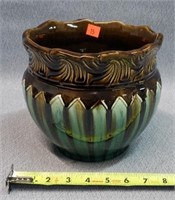 Vintage Stoneware Planter 8"Dia