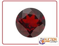 One Round 10mm Red Ruby Loose Gem Modern Cut