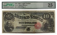 1880 Large $10 United States Legal Tender Note