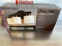 Allen & Roth 3 light vanity