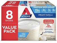 Atkins Gluten Free Protein-Rich Shake, Creamy