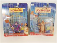 Disney's Pocahontas Collectable Figures (x2)