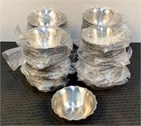 (Approx 150) Oneida Small Stainless Steel Bowls