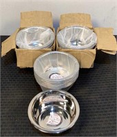 (36) 1Qt Stainless Steel Bowls