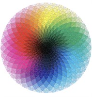 New Houkiper Rainbow Palette Puzzle, Jigsaw