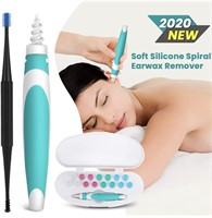 New OUTERDO Ear Wax Remover,Soft Silicone Spiral