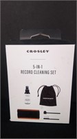 5-in-1 Record Cleaning Set. New in sealed box