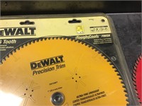 Three saw blades - see photos for details