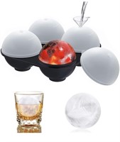 New Scnkt Ice Cube Trays, Silicone Sphere Whiskey