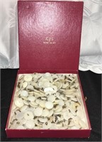 Antique Mother of Pearl Buttons 200+