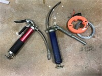 Grease guns, wire feeders