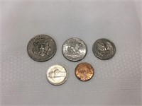 1979 USA 5 Coin Set