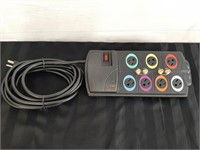 7-Outlet Power Bar with 15 Foot Cord
