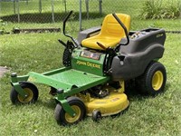 John Deere ZTR Mower, 42” Deck, 18 HP