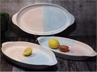 New DEAHEZEN Oval Porcelain Fish Plate Bakeware