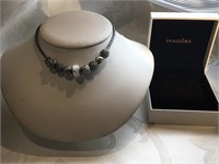 Pandora Sterling Charm Necklace
