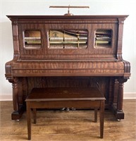 1896 Steinway & Sons Model S Upright Piano