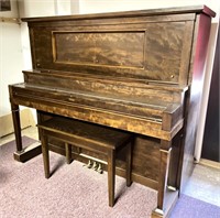 1921 Straube Cabinet Grand Piano