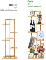 Bamboo Plant Stand Rack